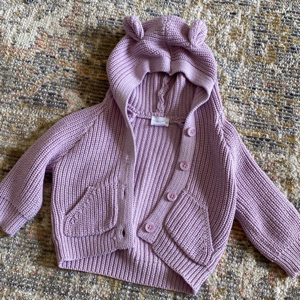 Jamie Kay Bear Cardigan